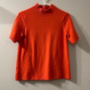 Loft mock turtleneck short sleeve sweater size XXS